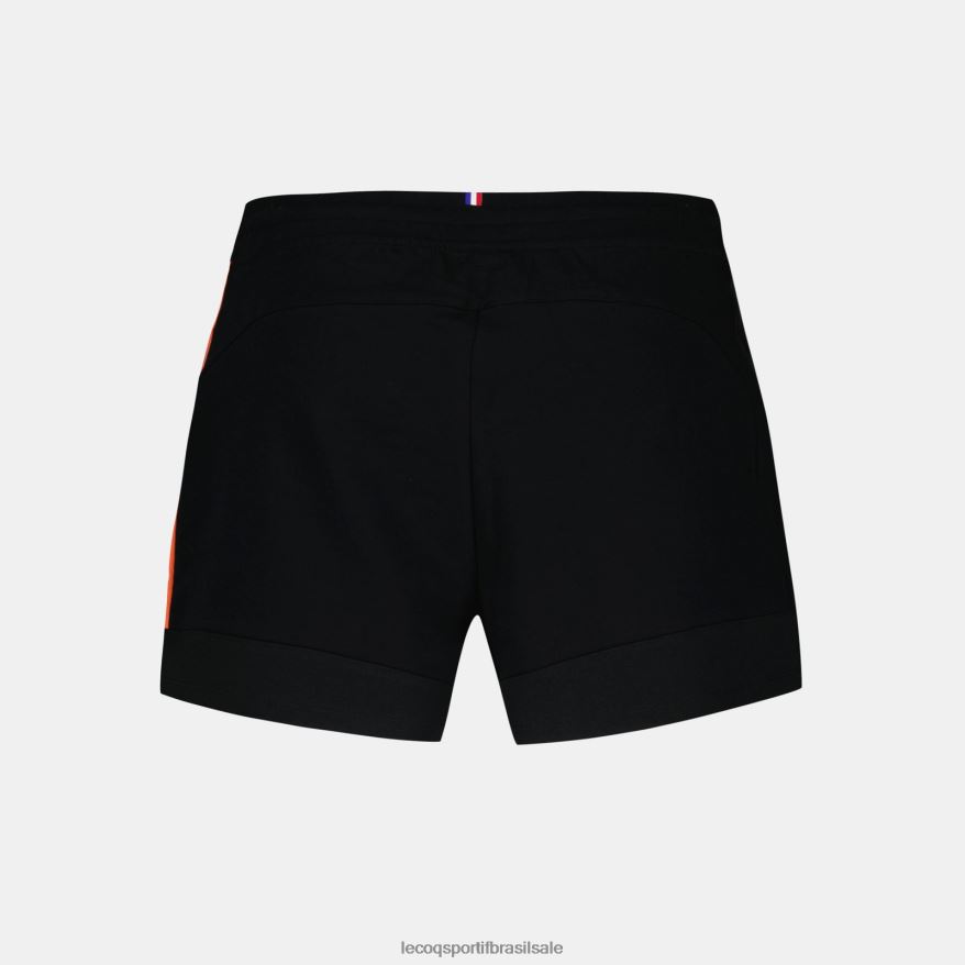 Le Coq Sportif roupas short preto mulheres 84V684332