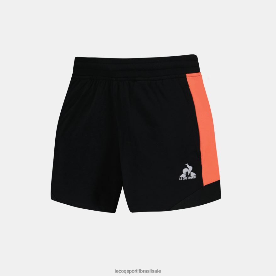 Le Coq Sportif roupas short preto mulheres 84V684332