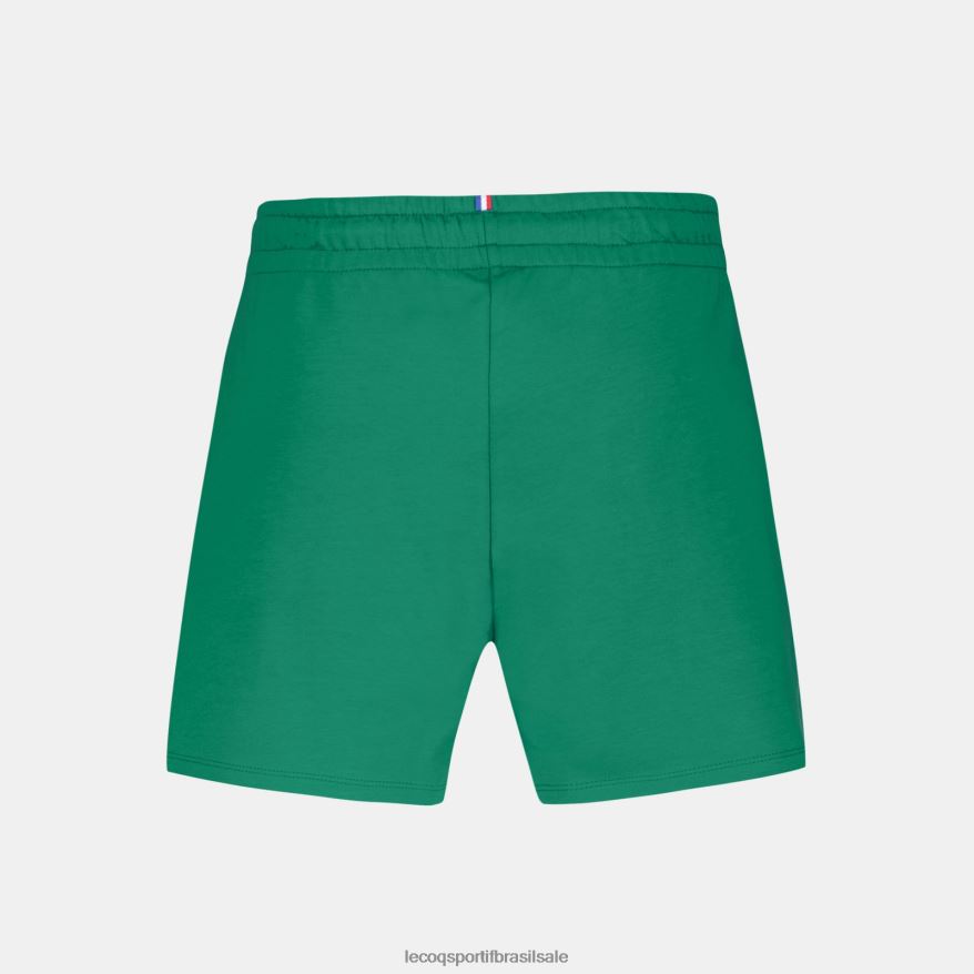 Le Coq Sportif roupas shorts verdes mulheres 84V684323