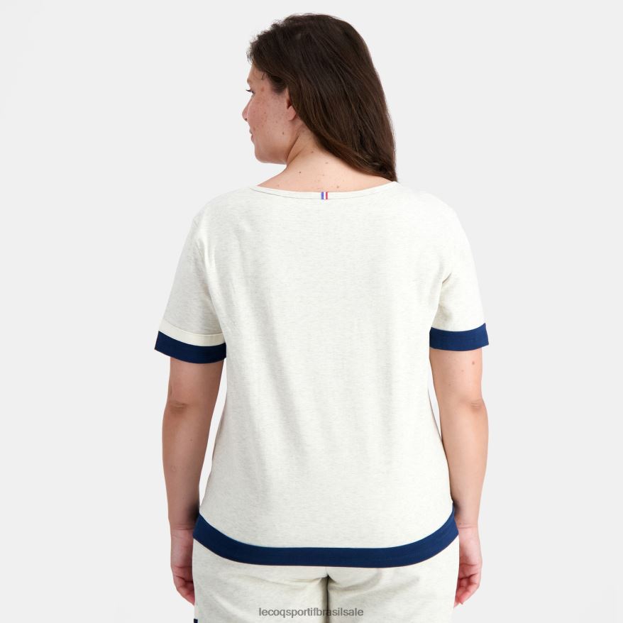 Le Coq Sportif roupas camiseta multicolorida mulheres 84V684346