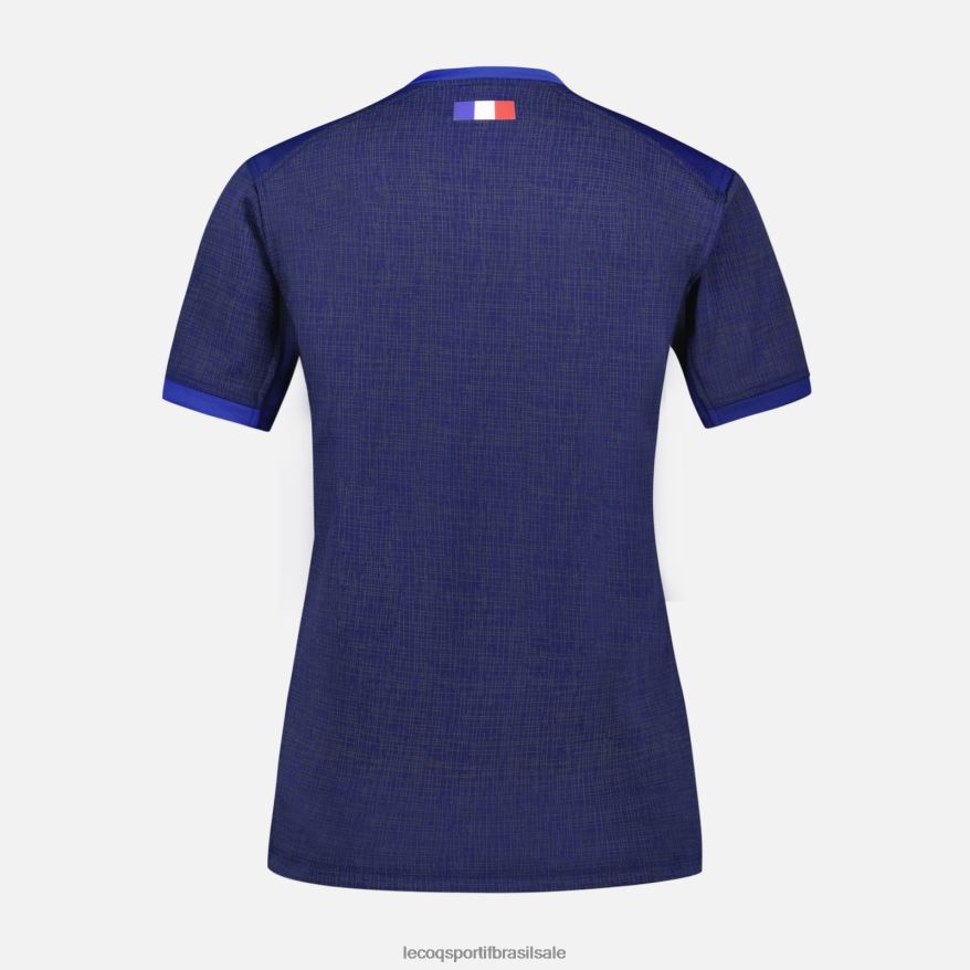 Le Coq Sportif roupas réplica camisa xv de france - rugby world cup 2023 azul mulheres 84V684349