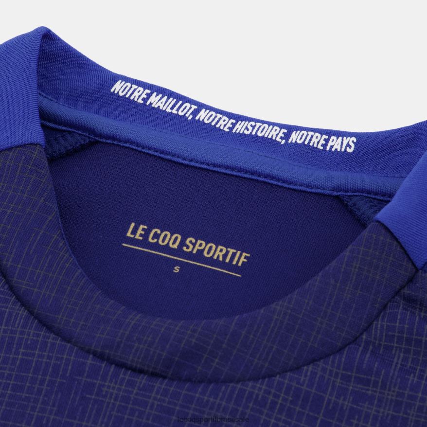 Le Coq Sportif roupas réplica camisa xv de france - rugby world cup 2023 azul mulheres 84V684349