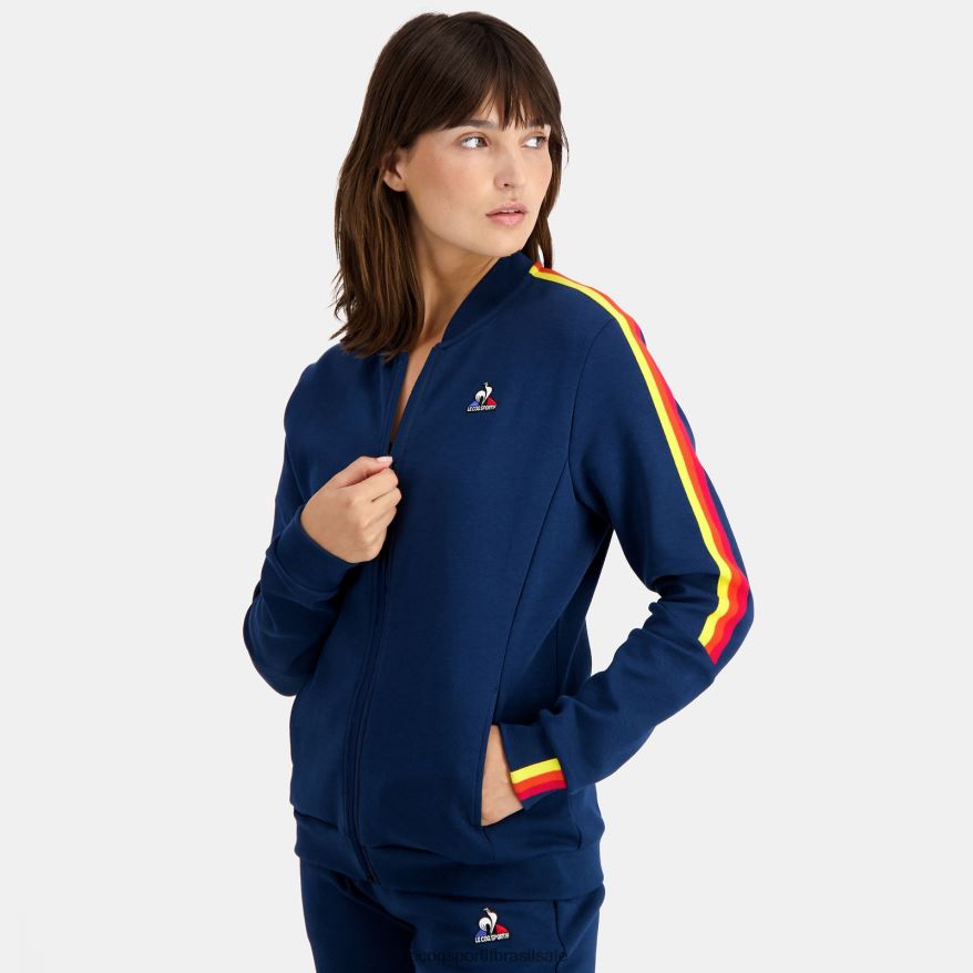 Le Coq Sportif roupas moletom azul mulheres 84V684599