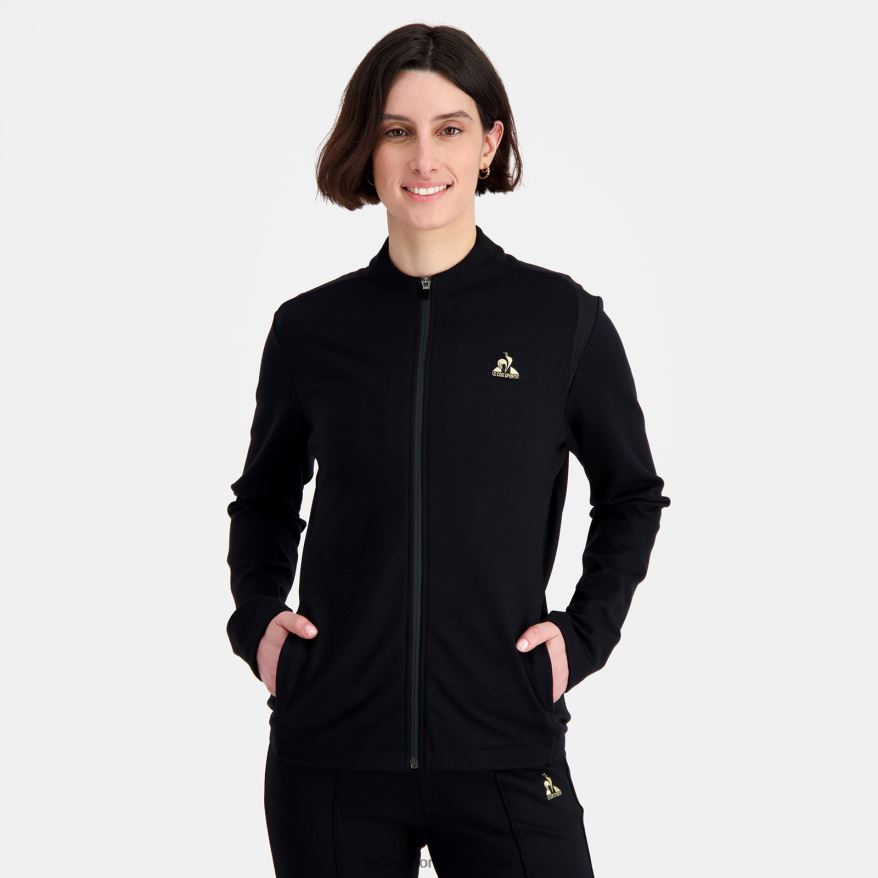 Le Coq Sportif roupas moletom preto mulheres 84V684314