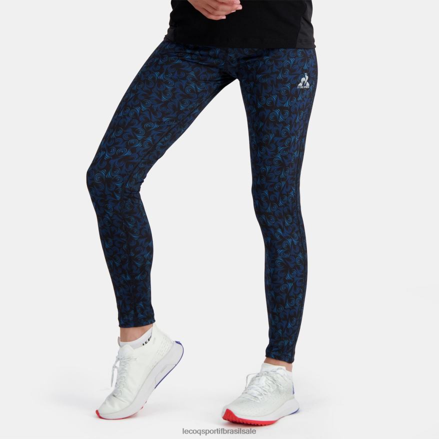 Le Coq Sportif roupas legging azul mulheres 84V684362