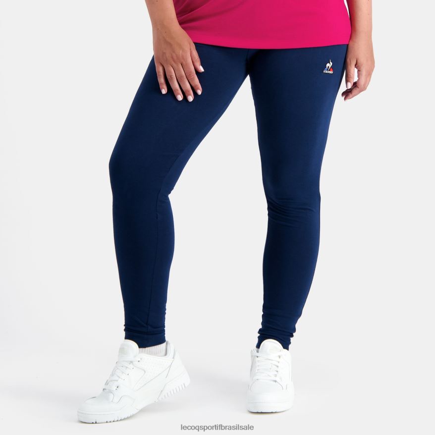 Le Coq Sportif roupas legging azul mulheres 84V684364
