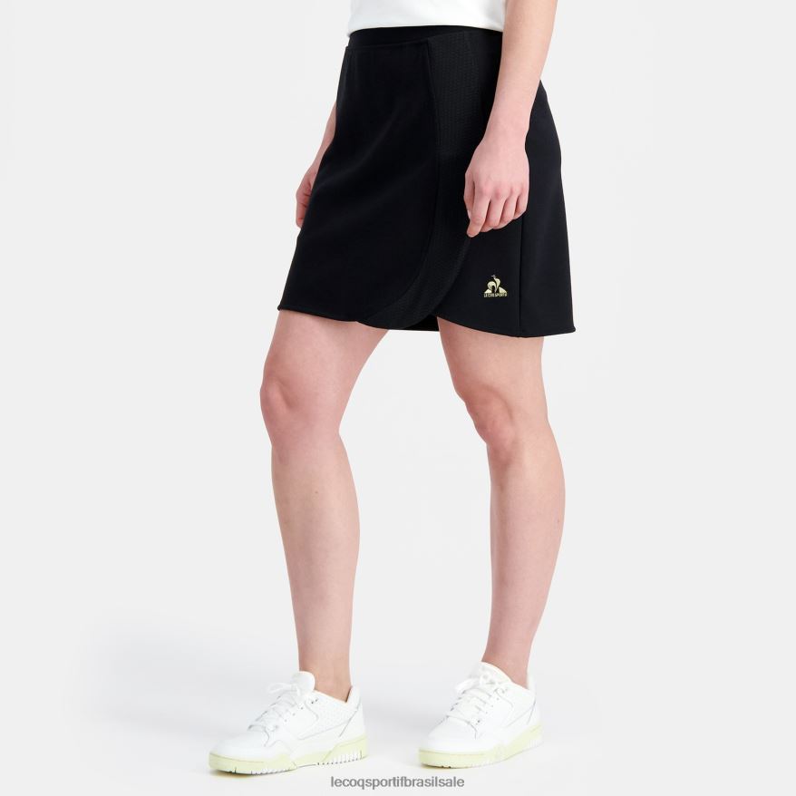 Le Coq Sportif roupas saia preta mulheres 84V684368