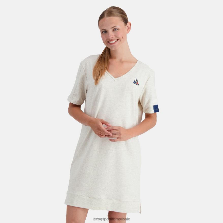 Le Coq Sportif roupas vestido bege mulheres 84V684365