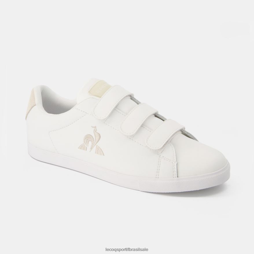 Le Coq Sportif sapato sapato elsa velcros premium branco mulheres 84V684371