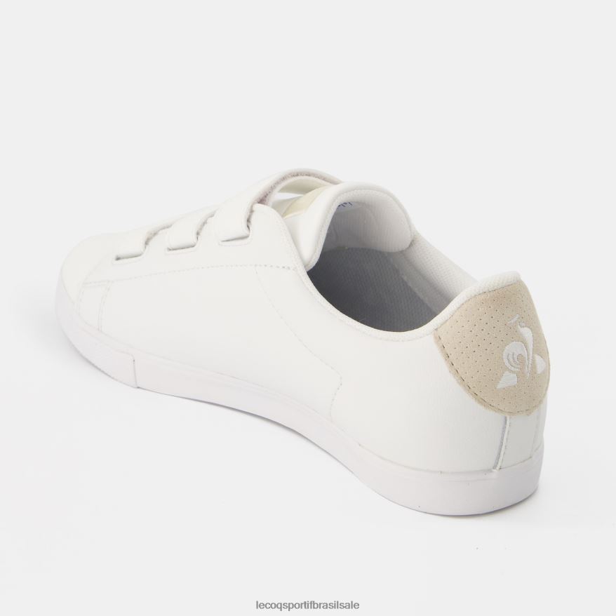 Le Coq Sportif sapato sapato elsa velcros premium branco mulheres 84V684371