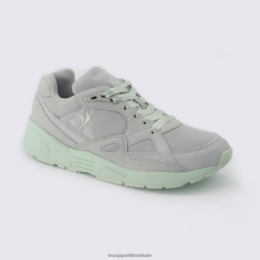 Le Coq Sportif sapato sapato lcs r850 w street satin cinza mulheres 84V684620